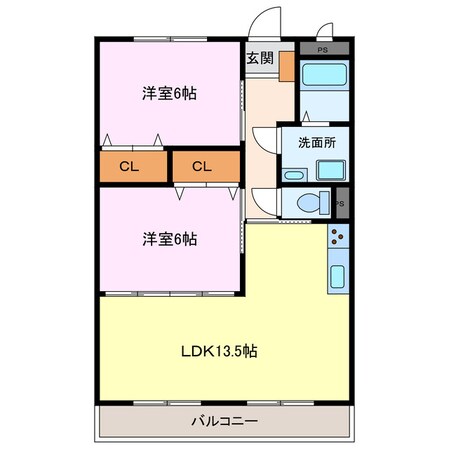 ラヴィアン新川の物件間取画像